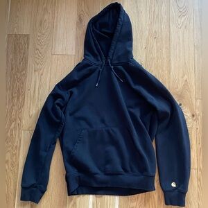 Black Carhartt Thick Hoodie Large Men’s Workwear